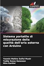 Sistema portatile di misurazione della qualità dell'aria esterna con Arduino