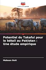 Potentiel du Takaful pour le bétail au Pakistan : Une étude empirique