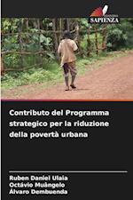 Contributo del Programma strategico per la riduzione della povertà urbana