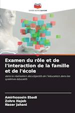 Examen du rôle et de l'interaction de la famille et de l'école