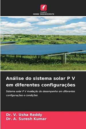 Análise do sistema solar P V em diferentes configurações