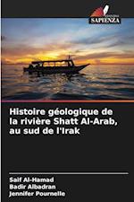 Histoire géologique de la rivière Shatt Al-Arab, au sud de l'Irak