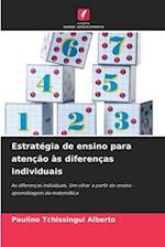 Estratégia de ensino para atenção às diferenças individuais