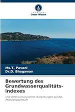 Bewertung des Grundwasserqualitäts- indexes