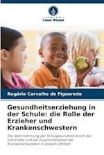 Gesundheitserziehung in der Schule: die Rolle der Erzieher und Krankenschwestern