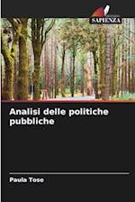 Analisi delle politiche pubbliche