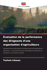 Évaluation de la performance des dirigeants d'une organisation d'agriculteurs