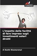 L'impatto della facilità di fare impresa sugli investimenti esteri diretti