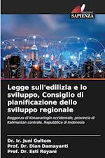 Legge sull'edilizia e lo sviluppo, Consiglio di pianificazione dello sviluppo regionale