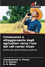 Conoscenza e atteggiamento degli agricoltori verso l'uso del call center Kisan