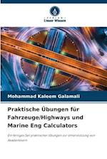 Praktische Übungen für Fahrzeuge/Highways und Marine Eng Calculators