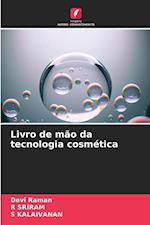 Livro de mão da tecnologia cosmética