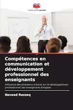 Compétences en communication et développement professionnel des enseignants