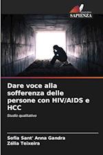 Dare voce alla sofferenza delle persone con HIV/AIDS e HCC