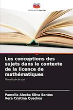 Les conceptions des sujets dans le contexte de la licence de mathématiques