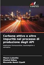 Carbone attivo e altre impurità nel processo di produzione degli API