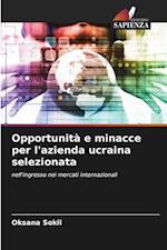 Opportunità e minacce per l'azienda ucraina selezionata