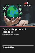 Capire l'impronta di carbonio