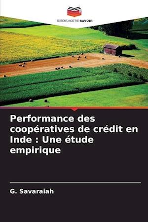 Performance des coopératives de crédit en Inde : Une étude empirique