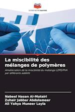 La miscibilité des mélanges de polymères