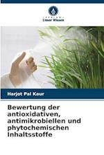 Bewertung der antioxidativen, antimikrobiellen und phytochemischen Inhaltsstoffe