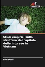Studi empirici sulla struttura del capitale delle imprese in Vietnam