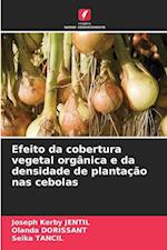 Efeito da cobertura vegetal orgânica e da densidade de plantação nas cebolas