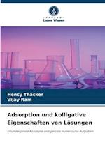 Adsorption und kolligative Eigenschaften von Lösungen