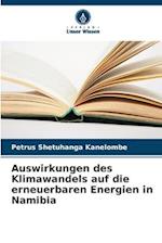 Auswirkungen des Klimawandels auf die erneuerbaren Energien in Namibia