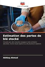 Estimation des pertes de blé stocké