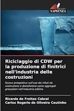 Riciclaggio di CDW per la produzione di finitrici nell'industria delle costruzioni