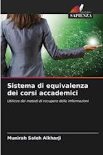 Sistema di equivalenza dei corsi accademici