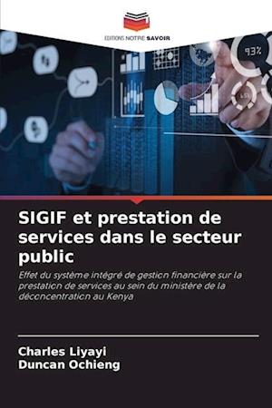 SIGIF et prestation de services dans le secteur public