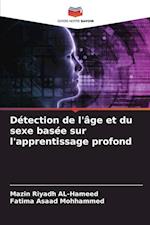 Détection de l'âge et du sexe basée sur l'apprentissage profond