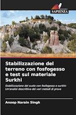 Stabilizzazione del terreno con fosfogesso e test sul materiale Surkhi