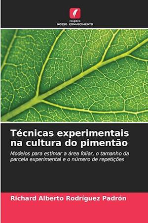 Técnicas experimentais na cultura do pimentão