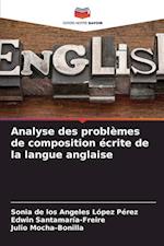 Analyse des problèmes de composition écrite de la langue anglaise