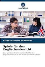 Spiele für den Englischunterricht