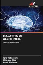 MALATTIA DI ALZHEIMER-