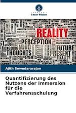 Quantifizierung des Nutzens der Immersion für die Verfahrensschulung