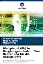 Bleispiegel (Pb) in Bergbaugemeinden: Eine Bedrohung für die Arbeitskraft