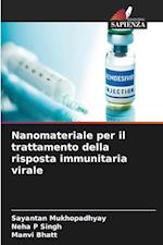 Nanomateriale per il trattamento della risposta immunitaria virale