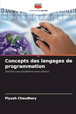 Concepts des langages de programmation