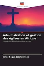 Administration et gestion des églises en Afrique