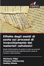 Effetto degli ossidi di azoto sui processi di invecchiamento dei materiali cellulosici