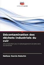 Décontamination des déchets industriels du cuir