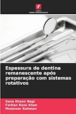 Espessura de dentina remanescente após preparação com sistemas rotativos