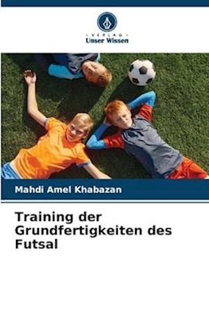 Training der Grundfertigkeiten des Futsal