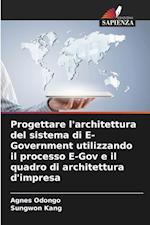 Progettare l'architettura del sistema di E-Government utilizzando il processo E-Gov e il quadro di architettura d'impresa