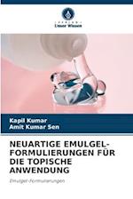 NEUARTIGE EMULGEL-FORMULIERUNGEN FÜR DIE TOPISCHE ANWENDUNG